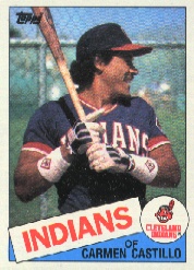 1985 Topps Baseball Cards      184     Carmen Castillo